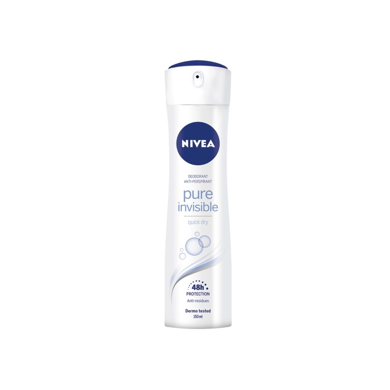 NIVEA SPRAY 150ML PURE INVISIBLE