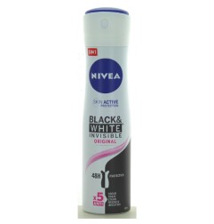 NIVEA DEODORANTE SPRAY INVISIBLE BLACK AND WHITE