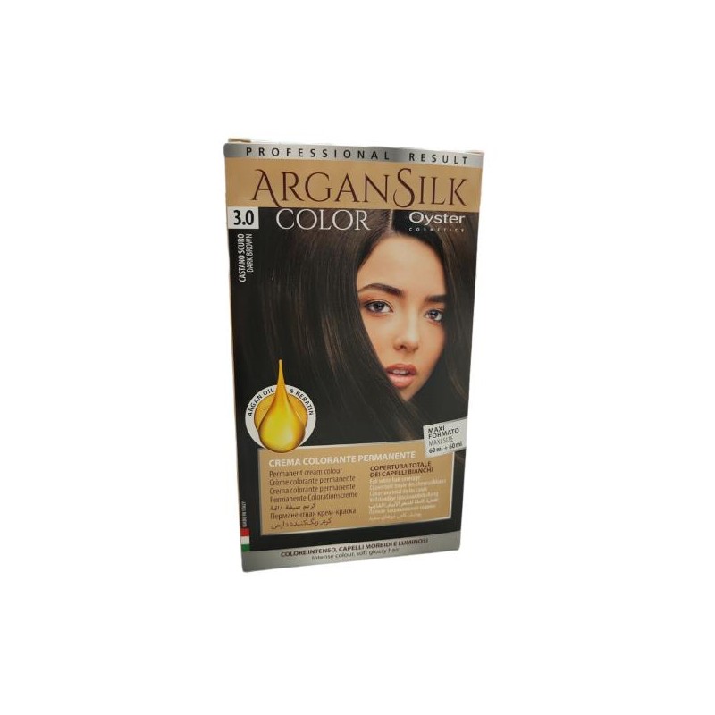 ARGAN SILK COLOR 60+60ML 3.0 CASTANO SCURO