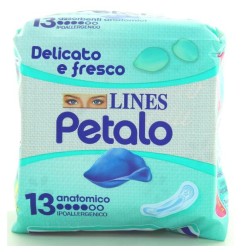 LINES PETALOBLU ANATOMICO ASSORB. 13 PZ