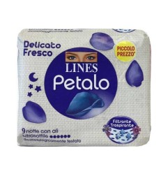 LINES PETALOBLU NOTTE ASSORB.  9 PZ