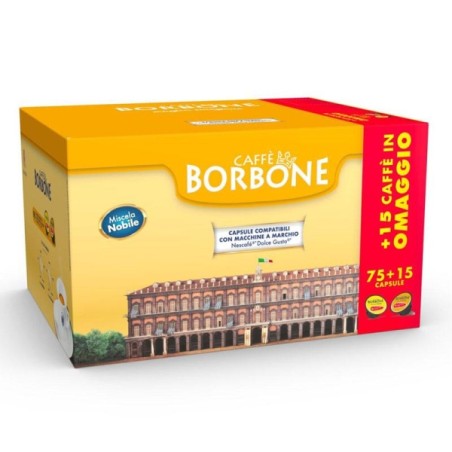 BORBONE 75+15 CAPS COMP DOLCE GUSTO MISC. NOBILE