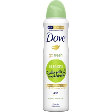 DOVE DEO NEW SPRAY GO FRESH CUCUMBER&GREEN TEA 150