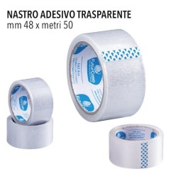 NC NASTRO ADESIVO 50MT X 48MM TRASPARENTE