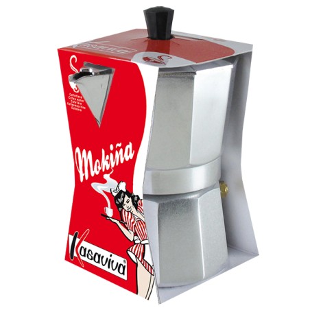 Bialetti Macchina Macchinetta Caffè Moka 1 tazza - MOKINA 1TZ