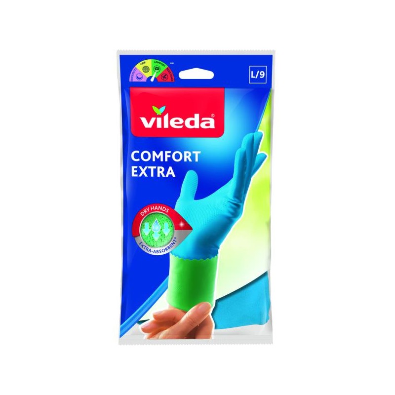 VILEDA GUANTI CONFORT EXTRA TG L