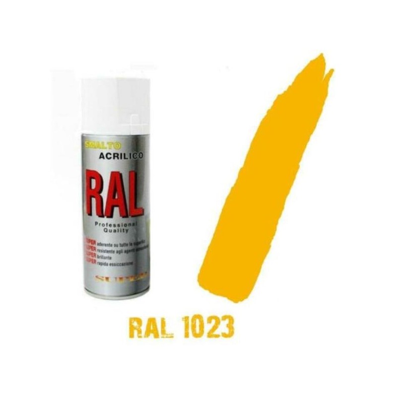 BB SPRAY GIALLO ORO RAL 1023