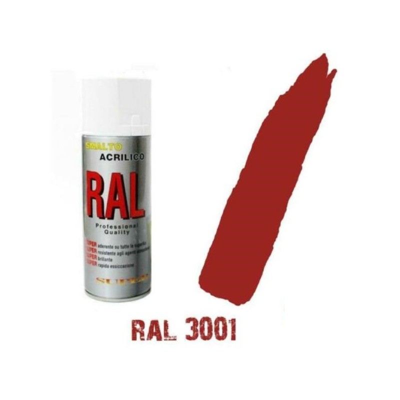 SPRAY ROSSO SEGNALE RAL 3001